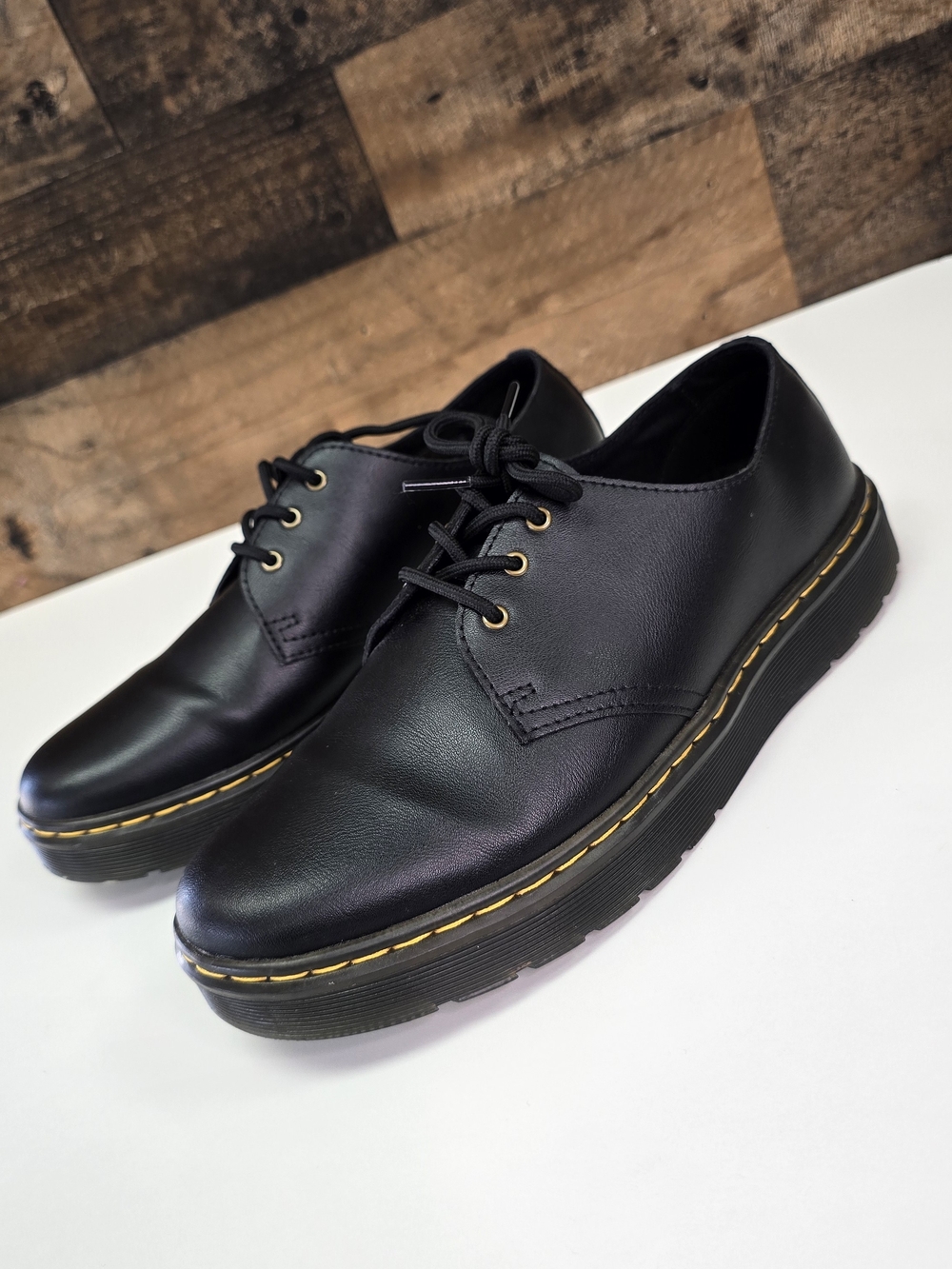 Dr. Martens Black 3-Eye Lace-Up Oxfords (Display Models no Box ) WOMENS